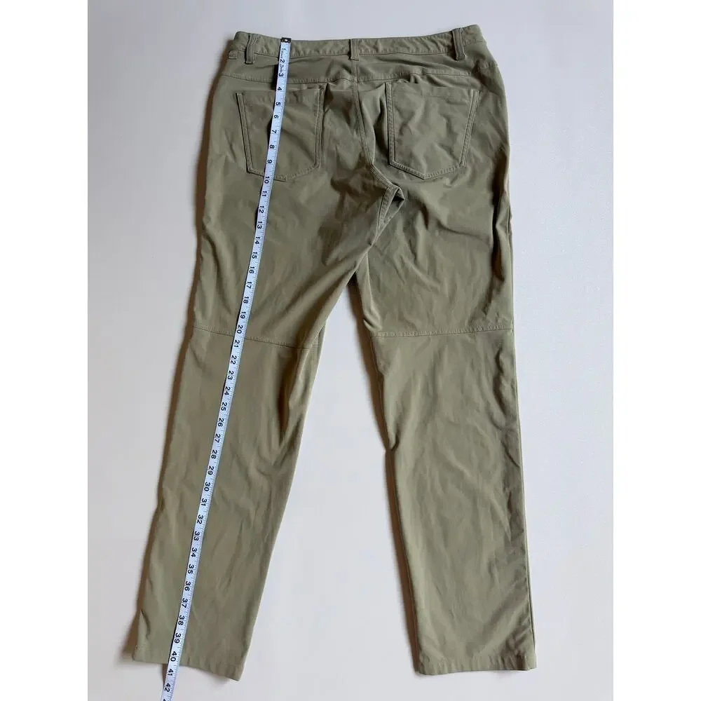 Lululemon Men's ABC Pant Classic *32" Tofino Sand Classic Fit Pants Size 32 - Picture 10 of 15